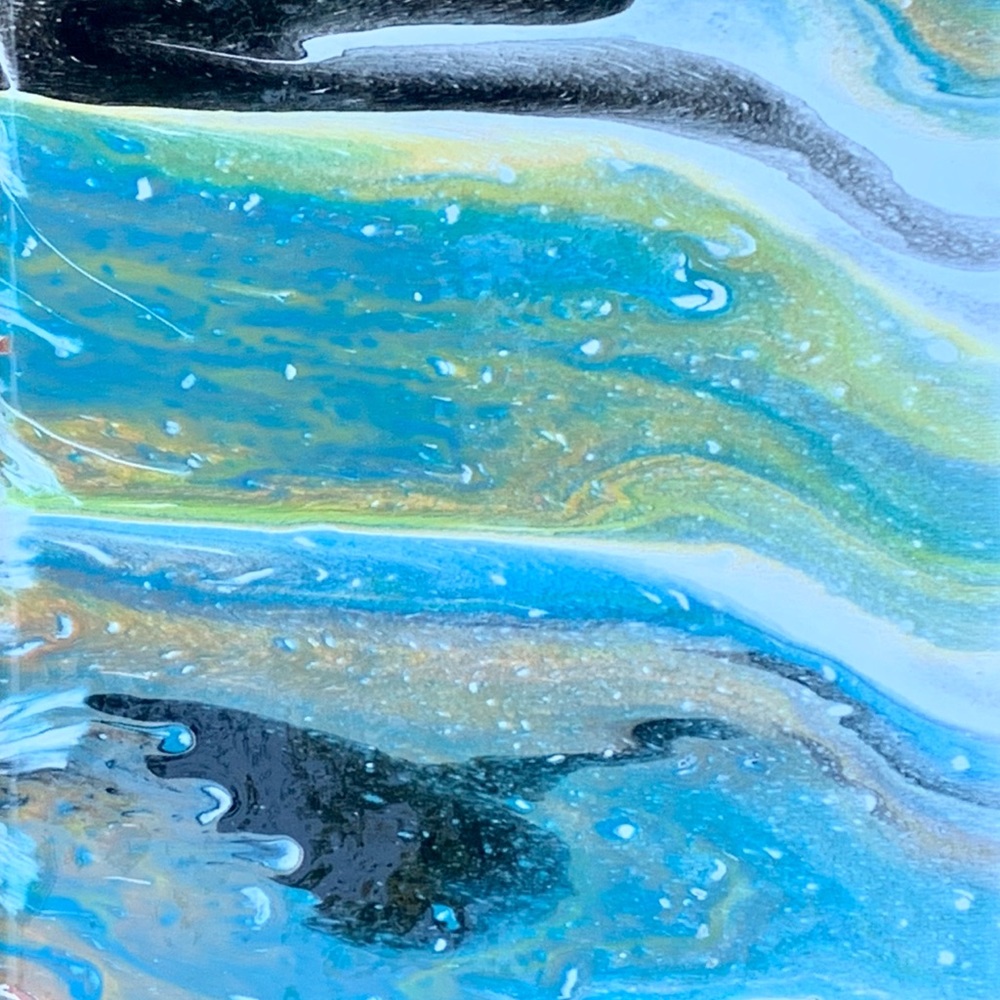 8 x 10 inches Acrylic painting.